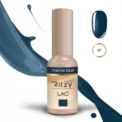 Ritzy Lac 47 Marine blue гель лак 9 мл 